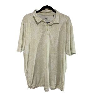 Tommy Bahama Cream Polo Tshirt